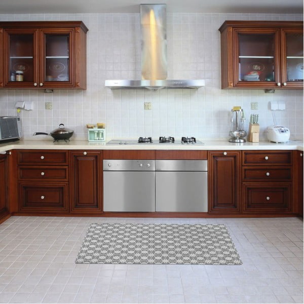 Dywan winylowy Orient Grey, 52x120 cm-image-1