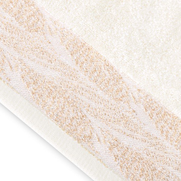 Kremowe bawełniane ręczniki zestaw 2 szt. frotte Allium – Restilo-image-1
