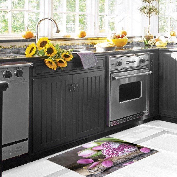 Dywanik winylowy Purple Love, 52x75 cm-image-2