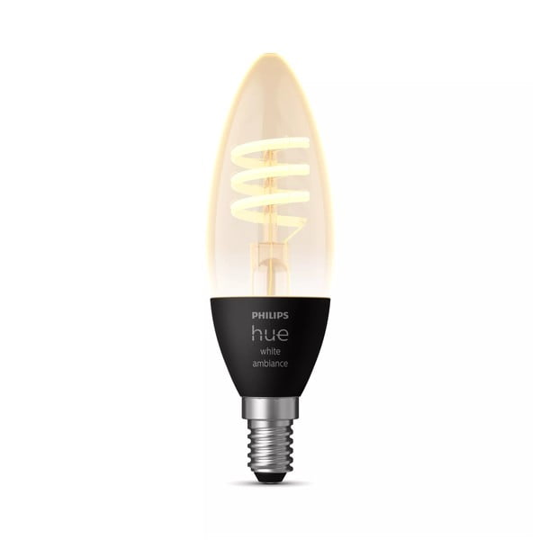 Inteligentna żarówka filamentowa z gwintem E14, 5 W White ambiance – Philips Hue-image-1