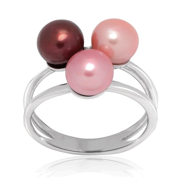 Pierścionek Pure Pearls Pink Candy, rozm. 54