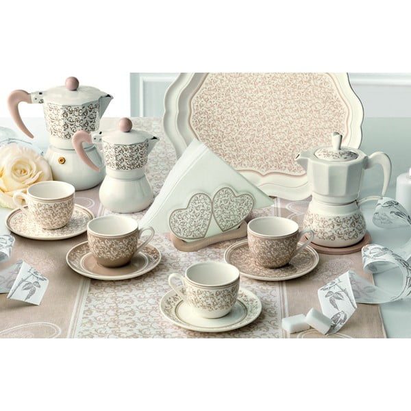 Zestaw cukiernicy i mlecznika Riccioli di Fata – Brandani-image-1