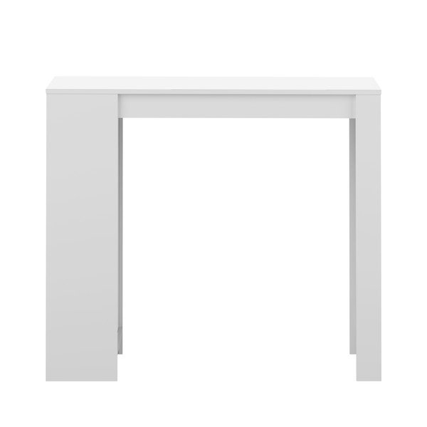 Biały stolik barowy 115x50 cm Aravis – TemaHome -image-2