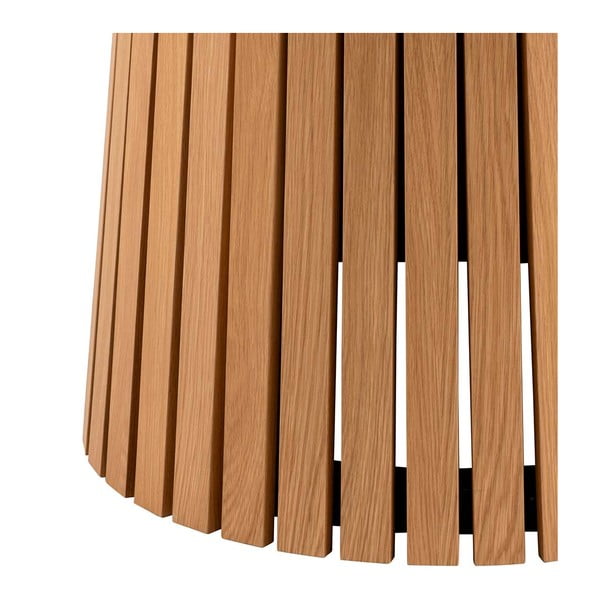 Stół do jadalni z fornirem dębowym Actona Christo, ø 75 cm-image-4