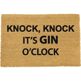 Wycieraczka Artsy Doormats Gin O'Clock, 40x60 cm