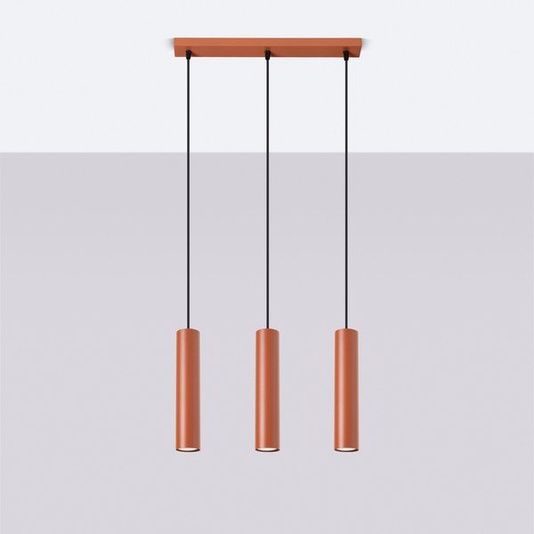 Ceglasta lampa wisząca Castro – Sollux-image-2