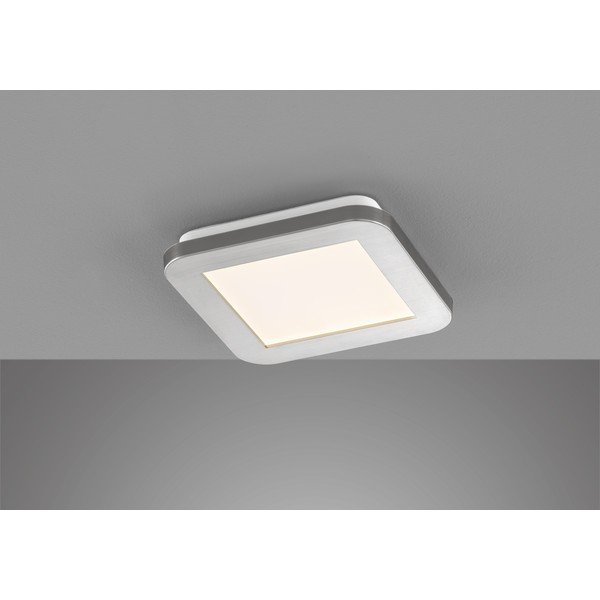 Lampa sufitowa LED w kolorze srebra 17x17 cm Gotland – Fischer & Honsel-image-1