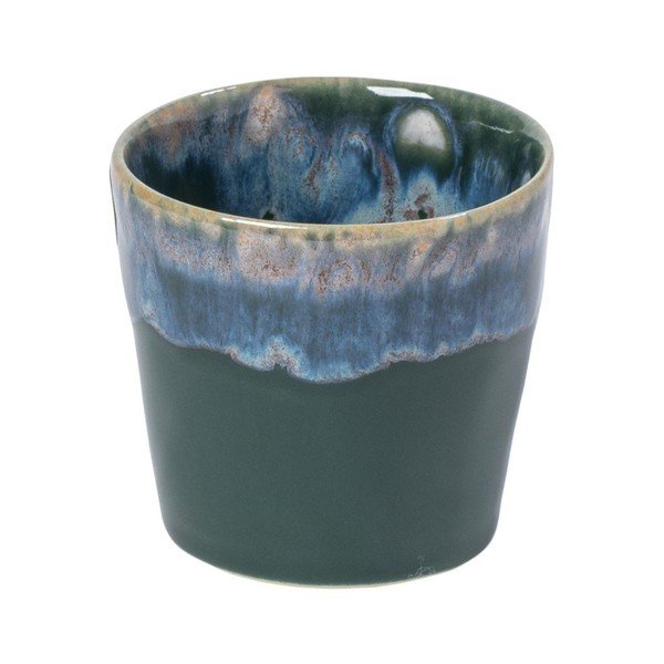 Ciemnozielona kamionkowa filiżanka na espresso 100 ml Grespresso – Costa Nova