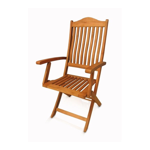 Składane krzesło ogrodowe z drewna Rachel