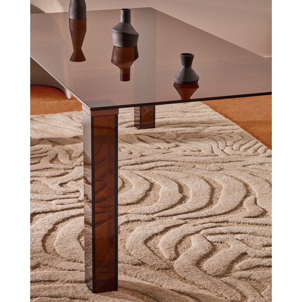 Szklany stół 90x160 cm Adularia – Kave Home-image-1