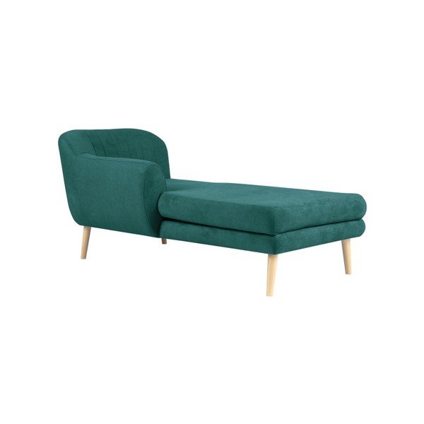 Turkusowy szezlong Mazzini Sofas Sardaigne-image-1