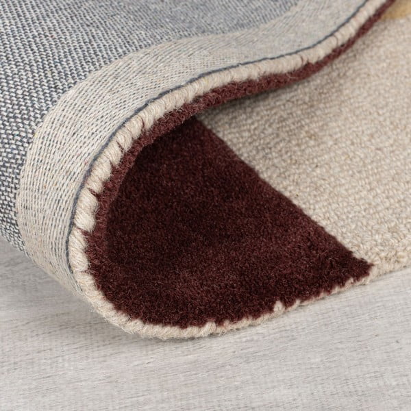 Fioletowy wełniany dywan tkany ręcznie 120x170 cm Glow Purple Multi – Flair Rugs-image-3