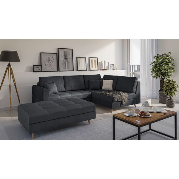 Ciemnoszary podnóżek Ariella – Ropez-image-2