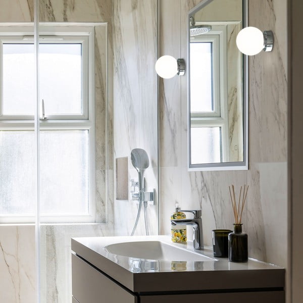 Lampa sufitowa w kolorze srebra SULION Sena, ø 15 cm-image-2