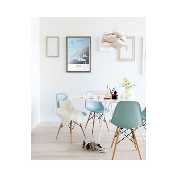 Mapa-zdrapka świata Scratch Map of the Europe Black-image-1