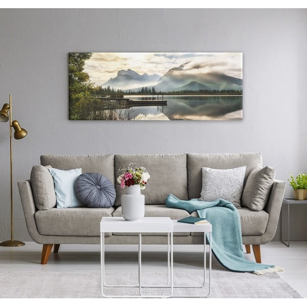 Obraz na płótnie Styler Lake, 150x60 cm-image-1