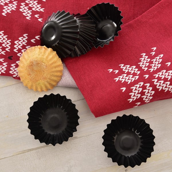 Metalowe formy do pieczenia zestaw 6 szt. ø 7 cm – Orion-image-1