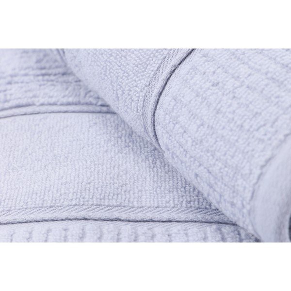 Jasnoniebieskie bawełniane ręczniki frotte zestaw 2 szt. 50x90 cm Daniela – Foutastic-image-1