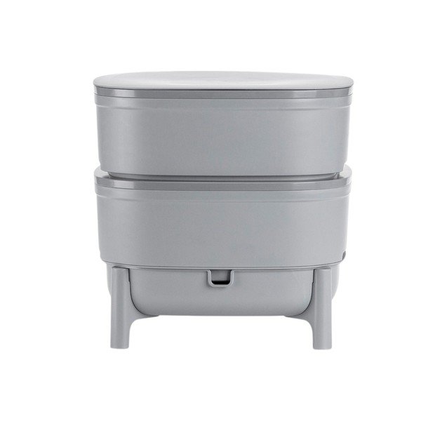 Szary kompostownik 30 l Urbalive – Plastia