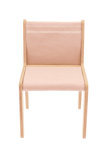 Jasnoróżowo-naturalne krzesło dziecięce Vintage Nude – Lorena Canals-image-3