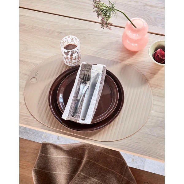 Głębokie talerze zestaw 2 szt. z terakoty w kolorze terakoty ø 19 cm Yuka – OYOY Living Design-image-1