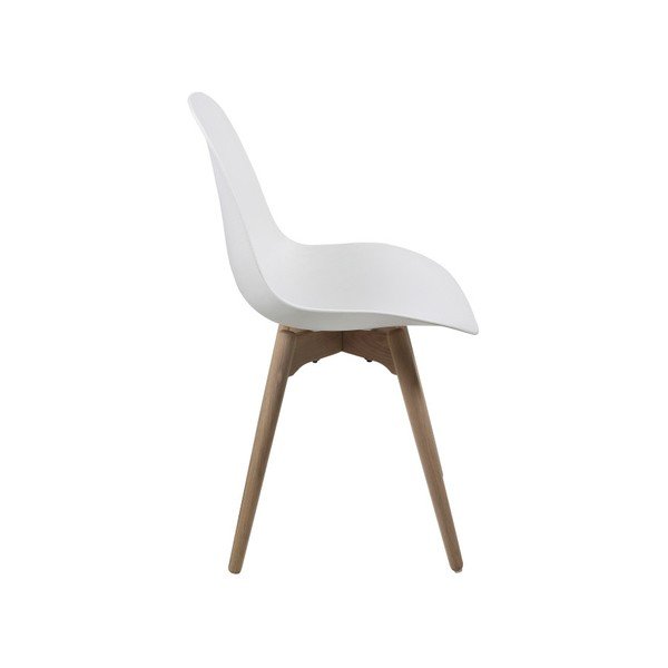 Zestaw 2 białych krzeseł Actona Scramble Dining Set-image-1