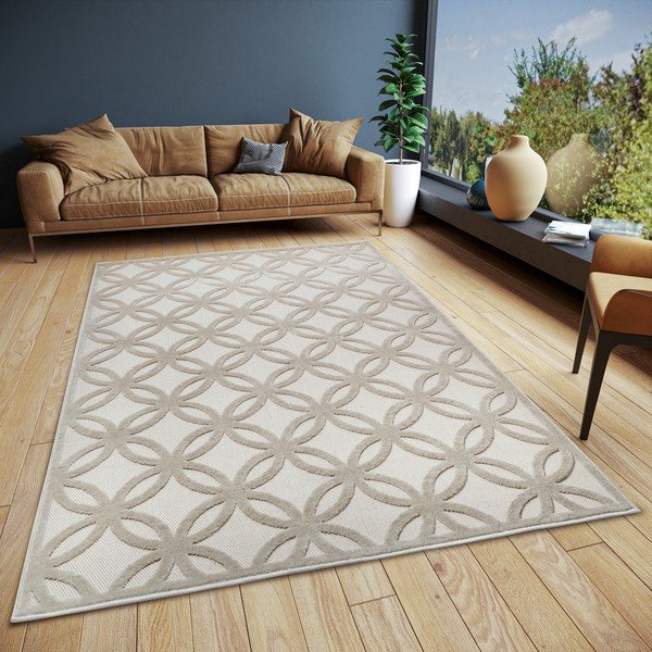 Beżowy dywan 57x90 cm Iconic Circle – Hanse Home-image-1
