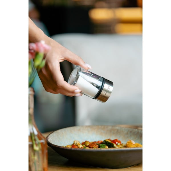 Solniczka i pieprzniczka ze stojakiem Soho – Vialli Design-image-4