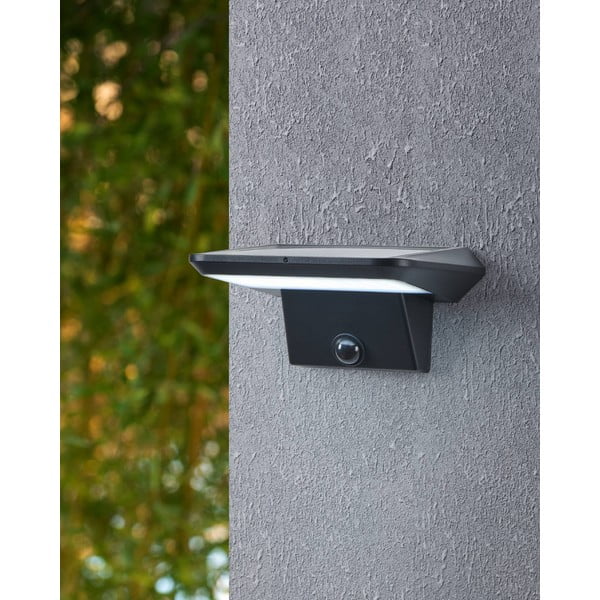 Solarna zewnętrzna lampa ścienna LED (wysokość 7,5 cm) PORRASSA – EGLO-image-1
