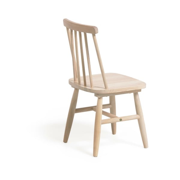 Krzesło dziecięce z drewna kauczukowego Kave Home Kristie-image-4