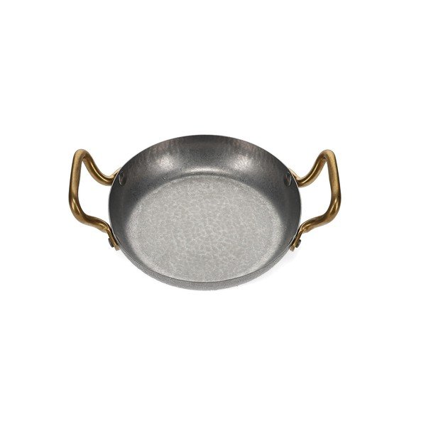 Metalowy talerz do serwowania w kolorze srebra ø 18 cm Serve – BonBistro