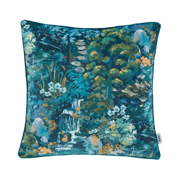Aksamitna poduszka dekoracyjna 50x50 cm Garden Walk – RHS