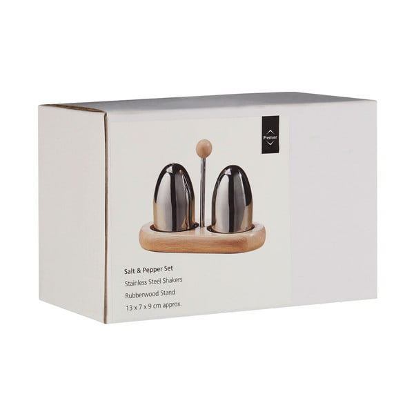 Solniczka i pieprzniczka Premier Housewares Rubber-image-1