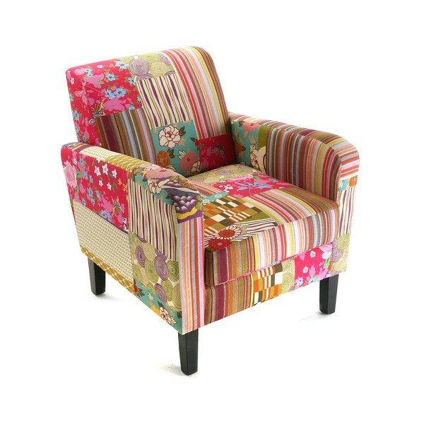 Fotel Versa Patchwork Jane
