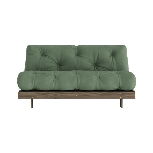 Zielona rozkładana sofa 160 cm Roots – Karup Design
