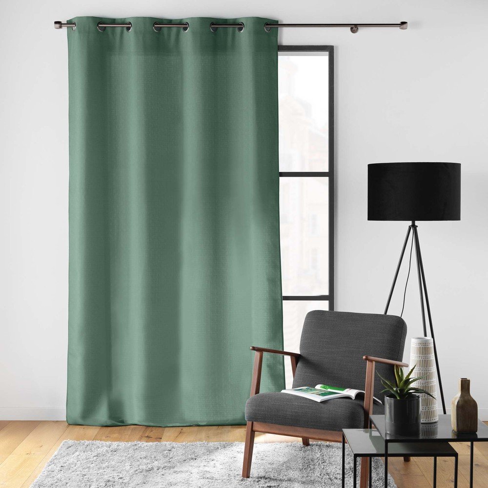 Zielona zasłona 140x280 cm Soline – douceur d'intérieur (zdjęcie 4)
