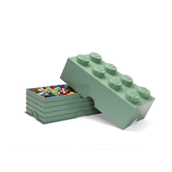 Ciemnozielony pojemnik LEGO®-image-2