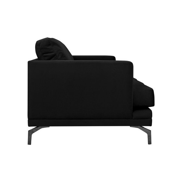 Czarna sofa z czarną konstrukcją Windsor & Co Sofas Jupiter-image-2