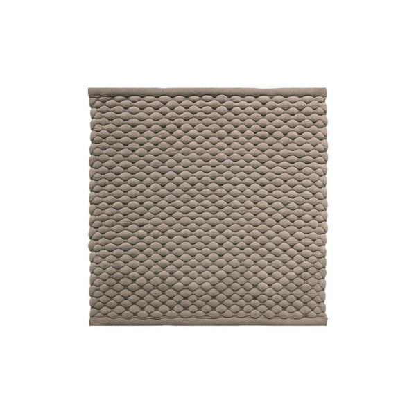 Szaro-brązowy  dywanik łazienkowy Aquanova Maks, 60 x 60 cm