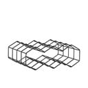 Metalowy stojak na wino liczba butelek 5 Rocks – Zone