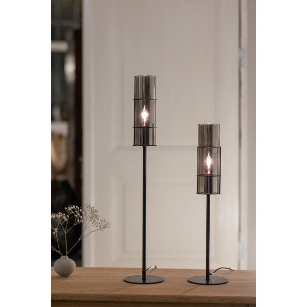 Czarna lampa stołowa (wysokość 50 cm) Torcia – Markslöjd-image-3