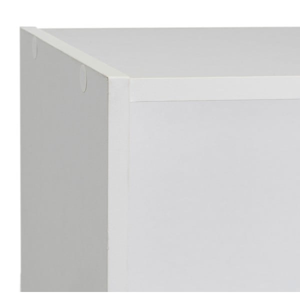 Biały regał 30x24x132 cm Cube – Casa Selección-image-3