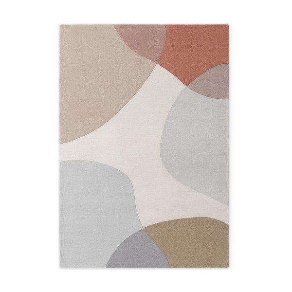 Beżowy wełniany dywan tkany ręcznie 160x230 cm Hackney Clarissa – Ted Baker