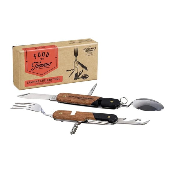 Kieszonkowe sztućce wielofunkcyjne Camping – Gentlemen's Hardware