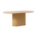 Stół z blatem w dekorze dębu 95x180 cm Nola – Unique Furniture