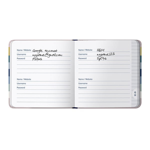 Notatnik na hasła 96 str. Stripe – Busy B-image-4