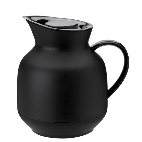 Czarny plastikowy dzbanek termos 1 l Amphora – Stelton