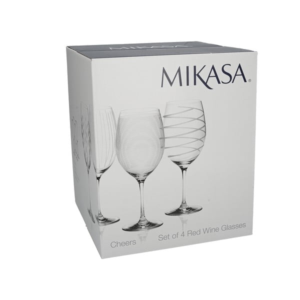 Zestaw 4 kieliszków do wina Mikasa Cheers, 685 ml-image-4