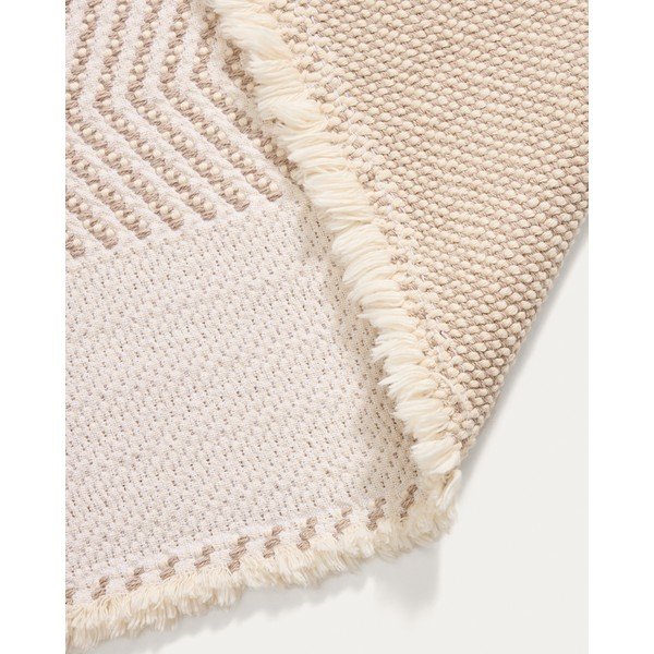 Beżowy dywanik łazienkowy 50x70 cm Bina – Kave Home-image-2