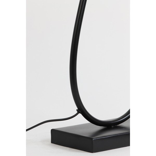 Metalowa podstawa lampy stołowej w kolorze matowej czerni 51 cm Tamsu – Light & Living-image-3